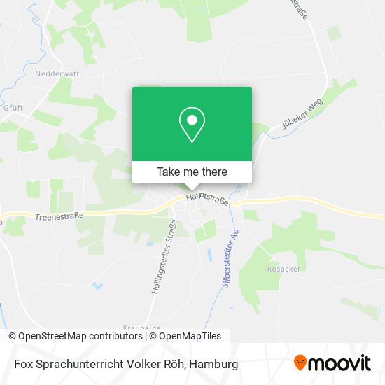 Fox Sprachunterricht Volker Röh map