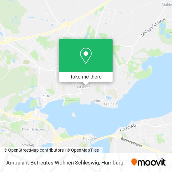 Карта Ambulant Betreutes Wohnen Schleswig