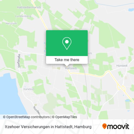 Itzehoer Versicherungen in Hattstedt map