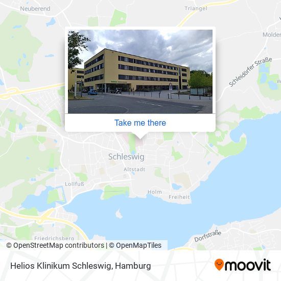 Helios Klinikum Schleswig map