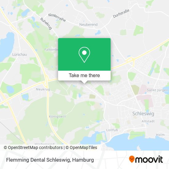 Flemming Dental Schleswig map