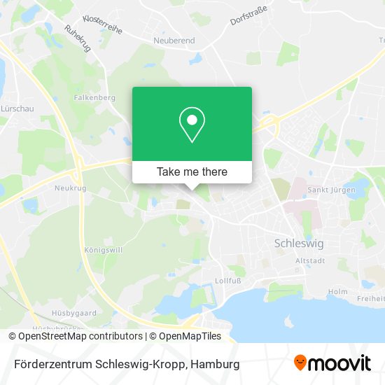 Förderzentrum Schleswig-Kropp map