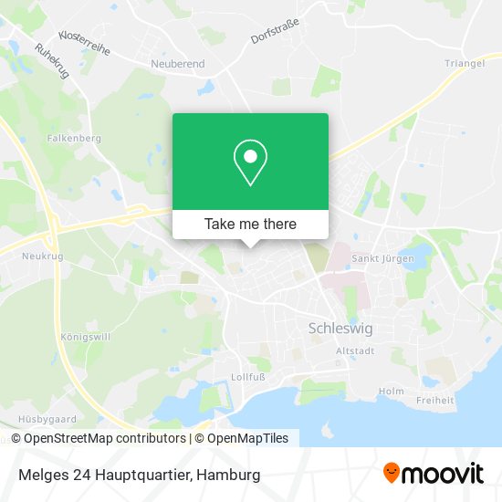 Melges 24 Hauptquartier map