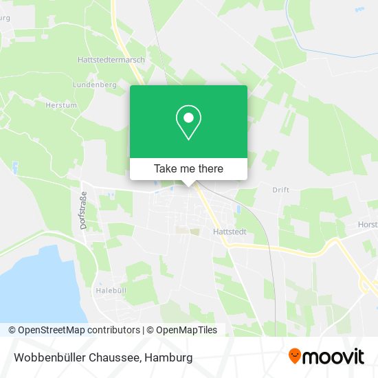 Wobbenbüller Chaussee map