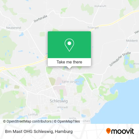 Bm Mast OHG Schleswig map