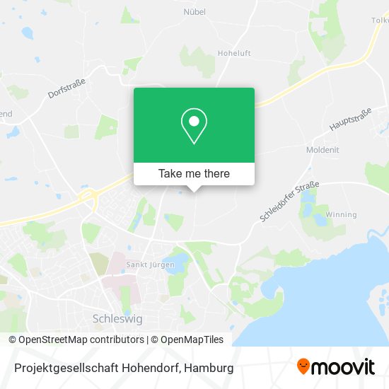 Projektgesellschaft Hohendorf map