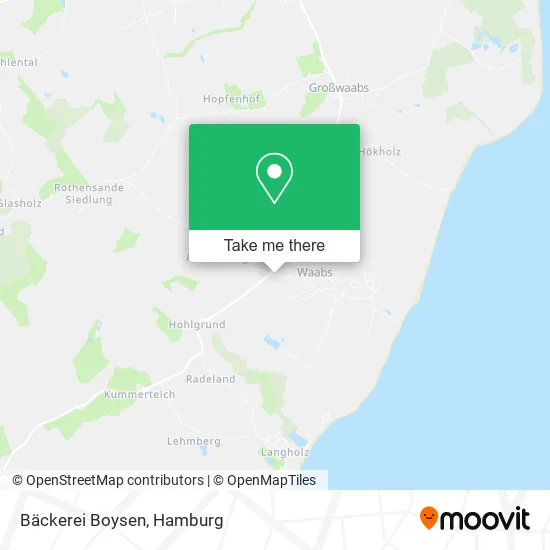 Карта Bäckerei Boysen