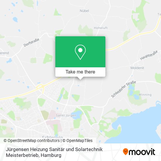 Jürgensen Heizung Sanitär und Solartechnik Meisterbetrieb map