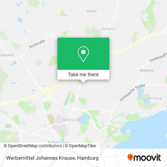 Werbemittel Johannes Krause map