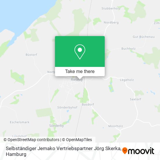 Selbständiger Jemako Vertriebspartner Jörg Skerka map