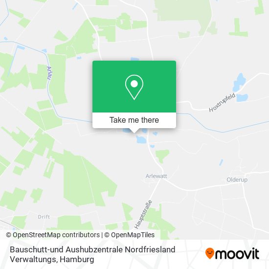 Карта Bauschutt-und Aushubzentrale Nordfriesland Verwaltungs