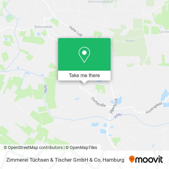 Zimmerei Tüchsen & Tischer GmbH & Co map