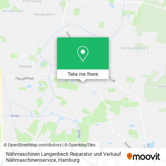 Nähmaschinen Langenbeck Reparatur und Verkauf Nähmaschinenservice map