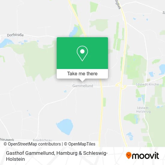 Карта Gasthof Gammellund