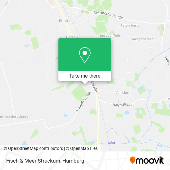 Карта Fisch & Meer Struckum