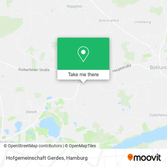 Hofgemeinschaft Gerdes map