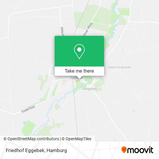 Friedhof Eggebek map