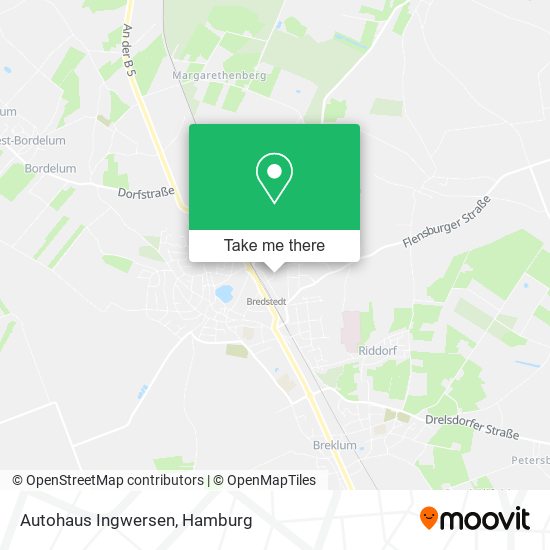 Карта Autohaus Ingwersen