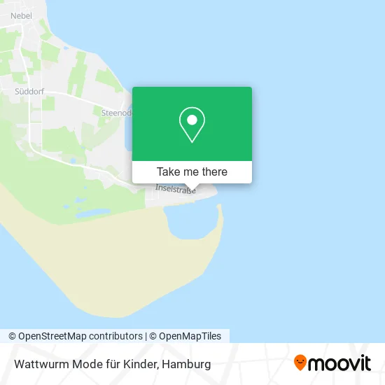 Карта Wattwurm Mode für Kinder