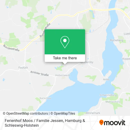 Карта Ferienhof Moos / Familie Jessen