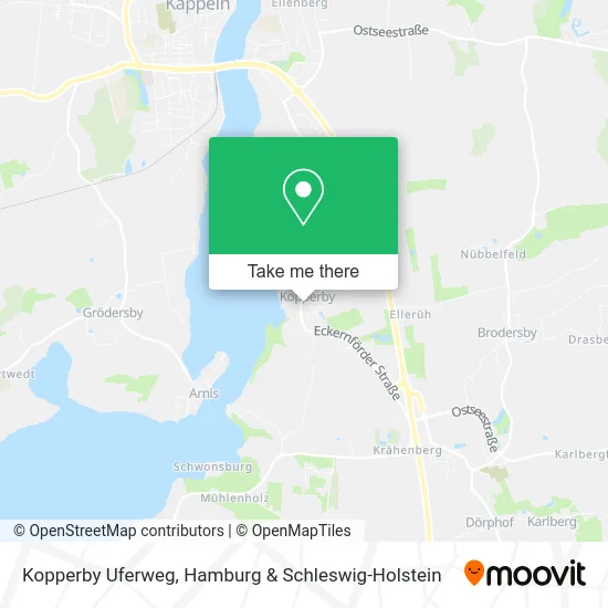 Карта Kopperby Uferweg