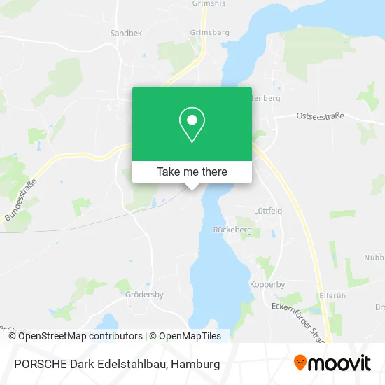 Карта PORSCHE Dark Edelstahlbau