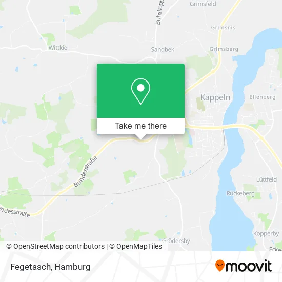 Карта Fegetasch