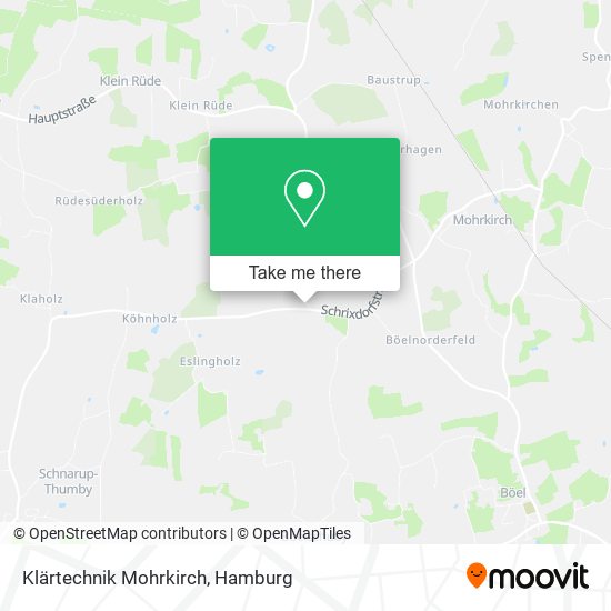 Klärtechnik Mohrkirch map