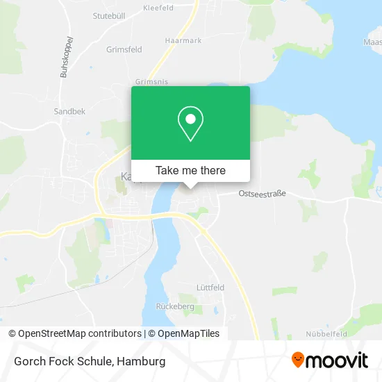 Карта Gorch Fock Schule
