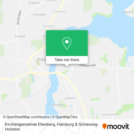 Карта Kirchengemeinde Ellenberg