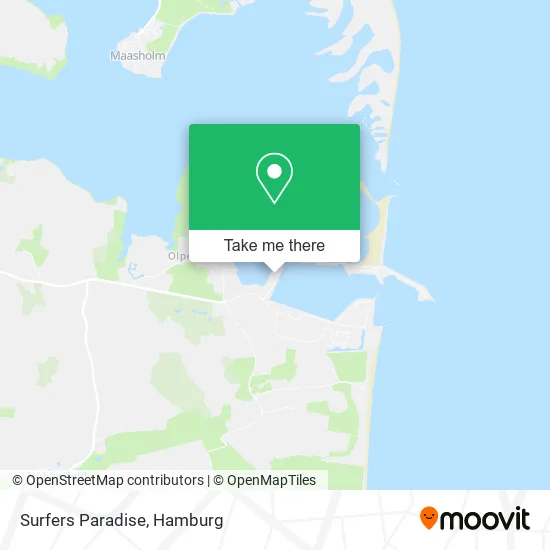 Карта Surfers Paradise