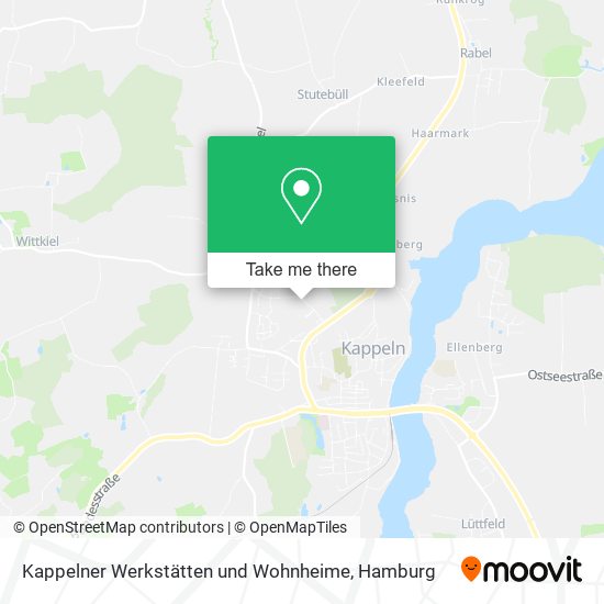 Kappelner Werkstätten und Wohnheime map