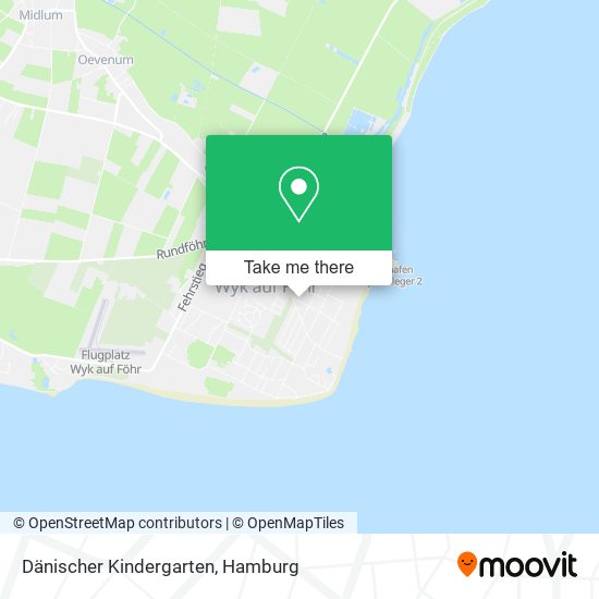 Dänischer Kindergarten map