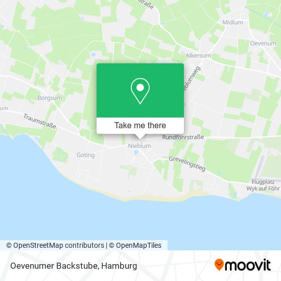 Oevenumer Backstube map