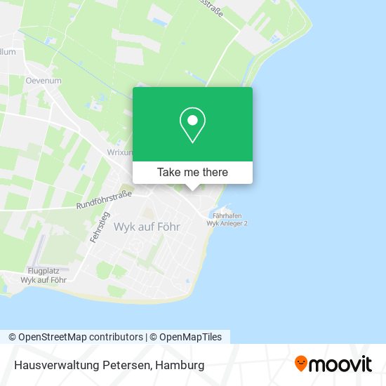 Hausverwaltung Petersen map