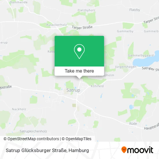 Карта Satrup Glücksburger Straße