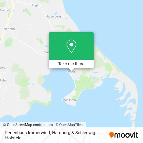 Карта Ferienhaus Immerwind