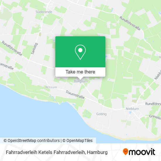 Карта Fahrradverleih Ketels Fahrradverleih