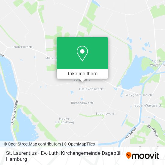 St. Laurentius - Ev.-Luth. Kirchengemeinde Dagebüll map