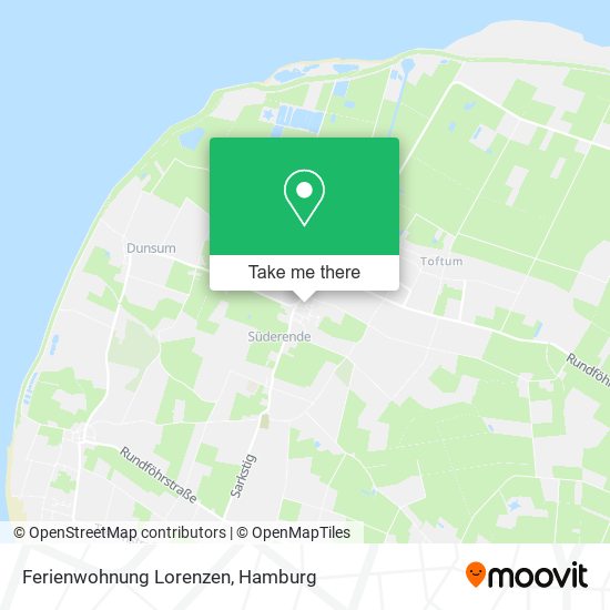 Ferienwohnung Lorenzen map