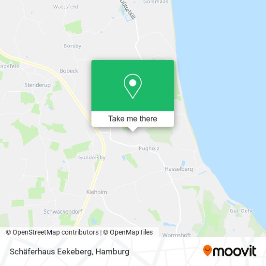 Schäferhaus Eekeberg map
