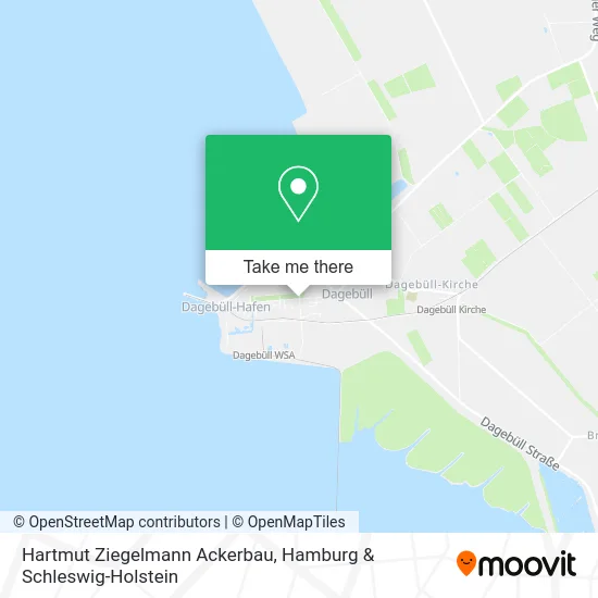 Карта Hartmut Ziegelmann Ackerbau