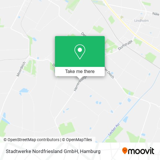 Stadtwerke Nordfriesland GmbH map