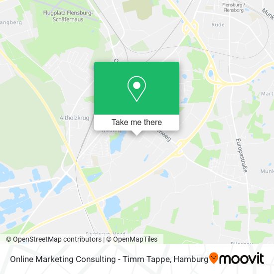 Online Marketing Consulting - Timm Tappe map