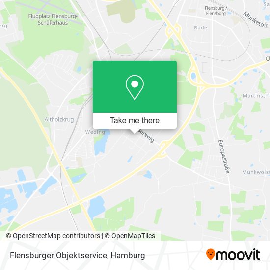 Flensburger Objektservice map