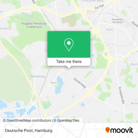 Карта Deutsche Post