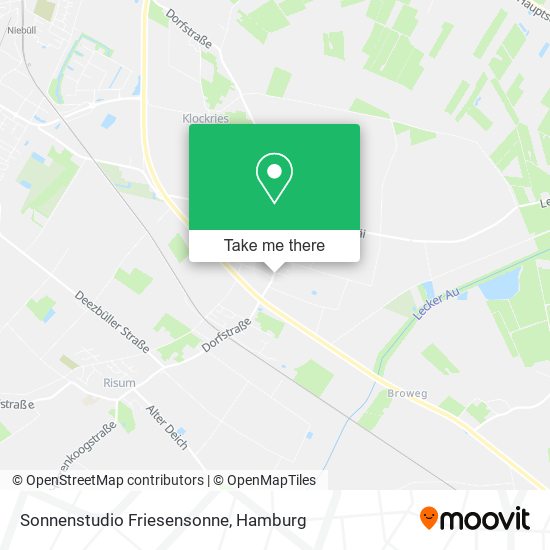 Sonnenstudio Friesensonne map