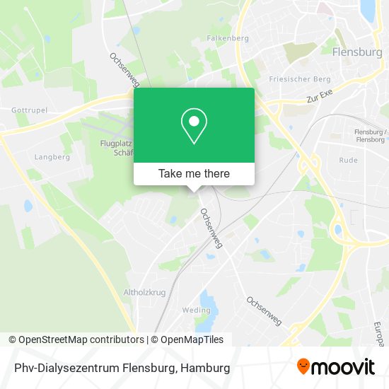Phv-Dialysezentrum Flensburg map