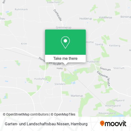 Карта Garten- und Landschaftsbau Nissen