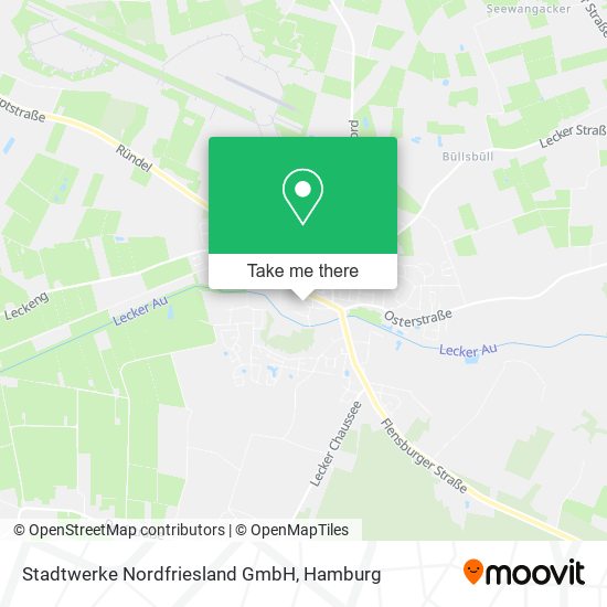 Карта Stadtwerke Nordfriesland GmbH